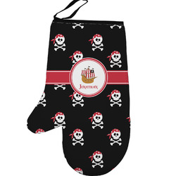 Pirate Left Oven Mitt (Personalized)