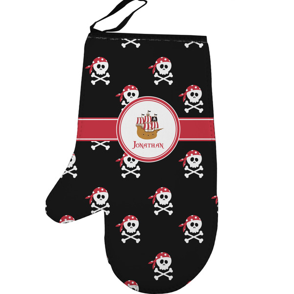 Pirate Personalized Oven Mitt - Left