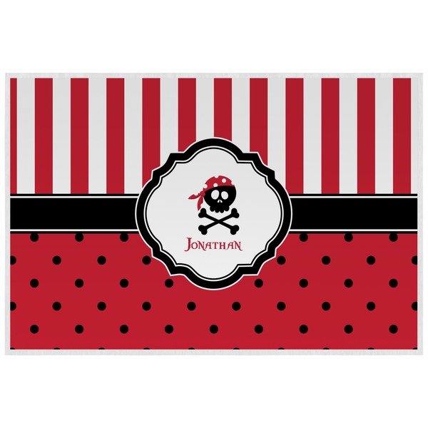 Pirate Personalized Placemat (Back)