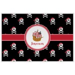 Pirate Laminated Placemat w/ Name or Text