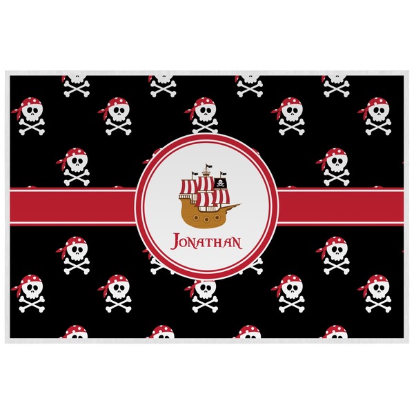 Custom Pirate Laminated Placemat w/ Name or Text
