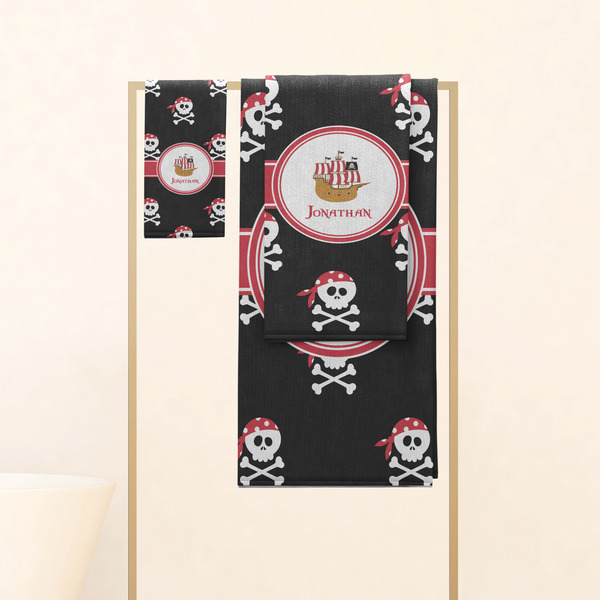 Pirate Personalized Towel Set