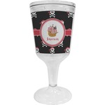 Pirate Wine Tumbler - 11 oz Plastic (Personalized)