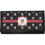 Pirate Canvas Checkbook Cover (Personalized)
