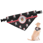 Pirate Dog Bandana - Large (Personalized)