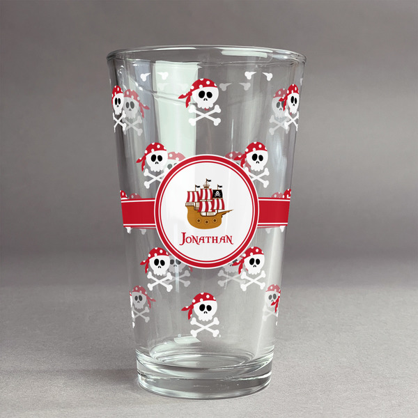 Custom Pirate Pint Glass - Full Print (Personalized)