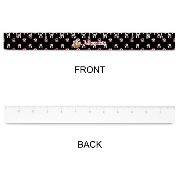 Pirate Plastic Ruler - 12" - APPROVAL