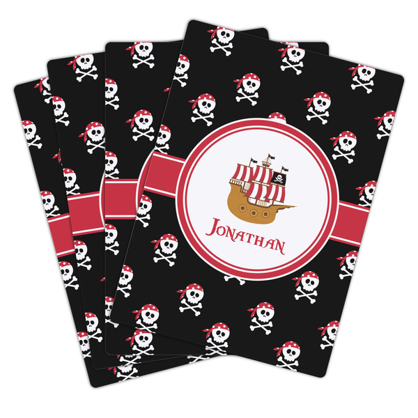 Pirate Playing Cards - Hand Back View
