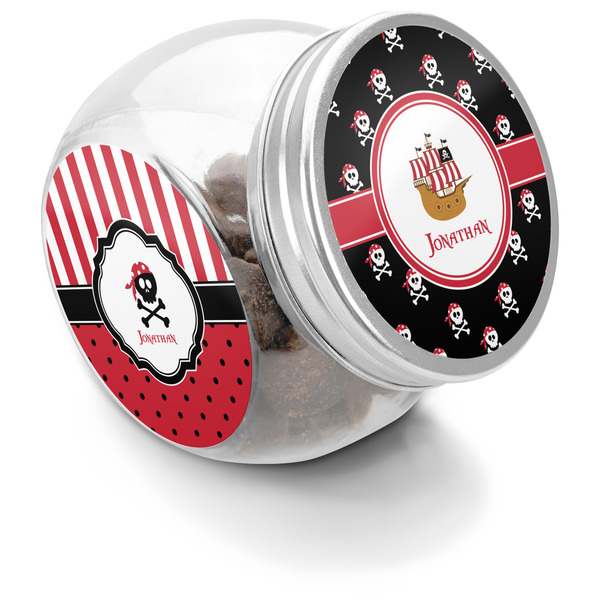 Custom Pirate Puppy Treat Jar (Personalized)