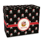 Pirate Wood Recipe Box - Full Color Print (Personalized)