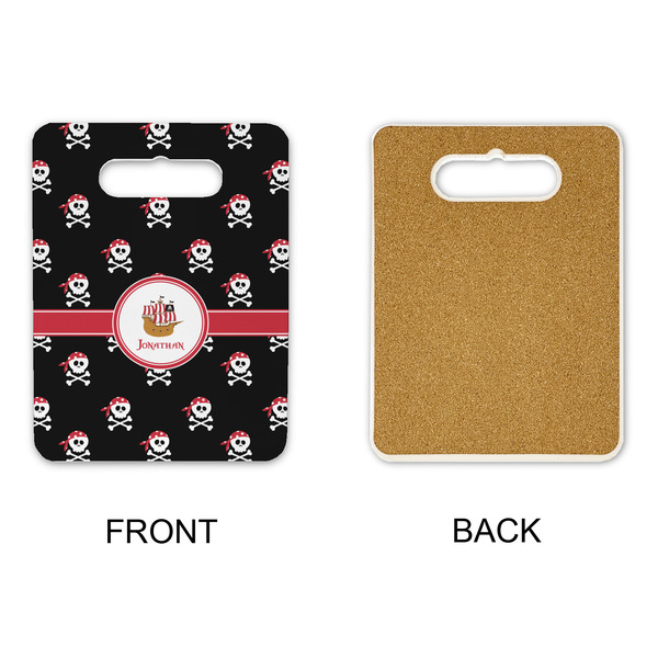 Pirate Rectangle Trivet with Handle - APPROVAL