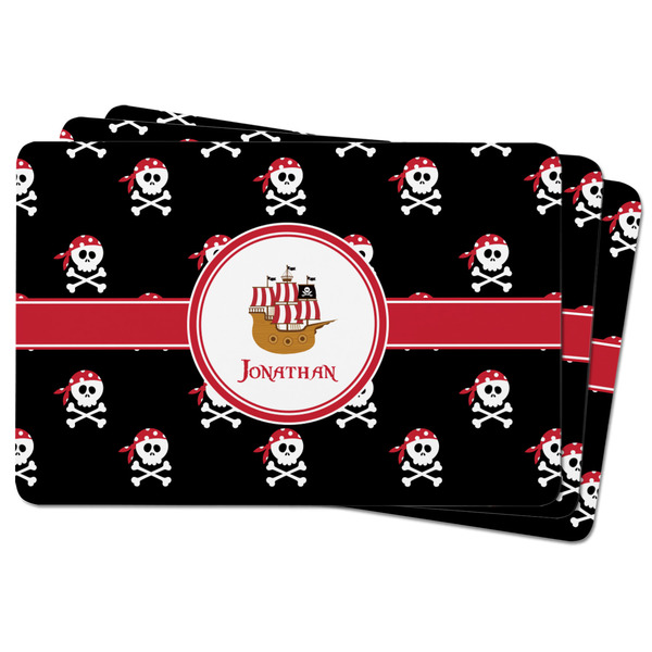 Pirate Rectangular Fridge Magnet - THREE