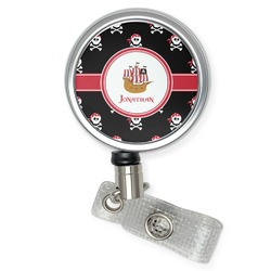 Pirate Retractable Badge Reel (Personalized)