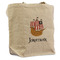 Pirate Reusable Cotton Grocery Bag - Front View