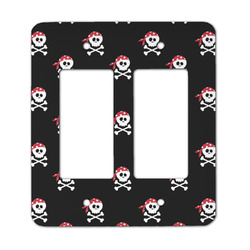 Pirate Rocker Style Light Switch Cover - Two Switch