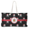 Pirate Large Rope Tote Bag - Front View