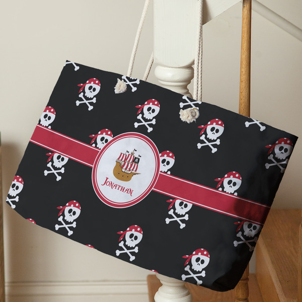 Pirate Large Rope Tote - Life Style