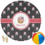 Pirate Round Beach Towel (Personalized)