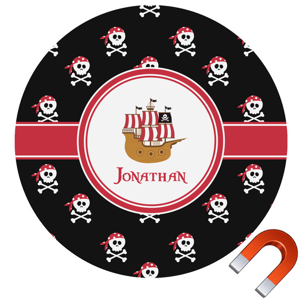 Custom Pirate Car Magnet (Personalized)