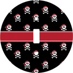 Pirate Round Light Switch Cover