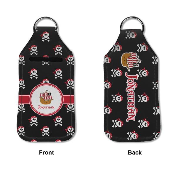 Pirate Sanitizer Holder Keychain - Large APPROVAL (Flat)