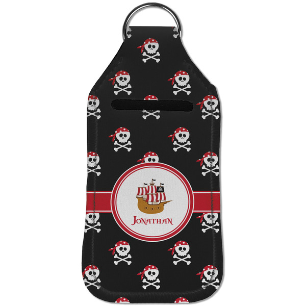 Pirate Sanitizer Holder Keychain - Large (Front)