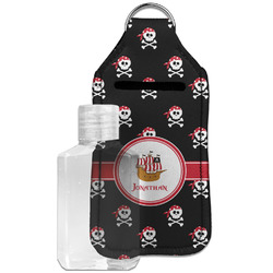 Pirate Hand Sanitizer & Keychain Holder - Large (Personalized)