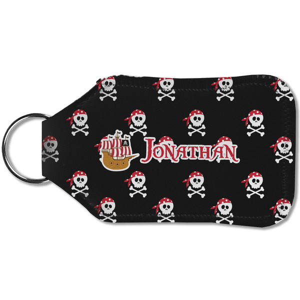 Pirate Sanitizer Holder Keychain - Small (Back)