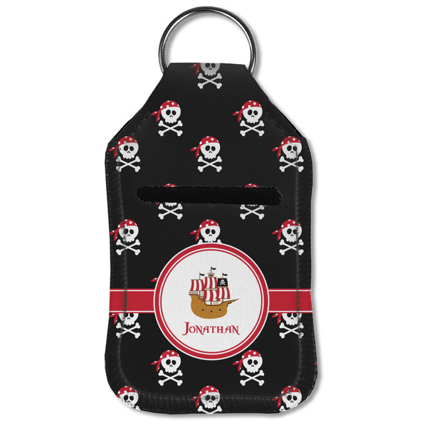 Pirate Sanitizer Holder Keychain - Small (Front Flat)
