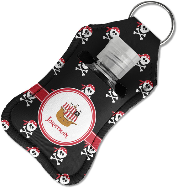 Pirate Sanitizer Holder Keychain - Small in Case