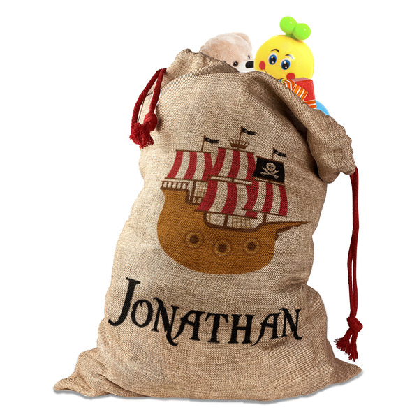 Custom Pirate Santa Sack (Personalized)