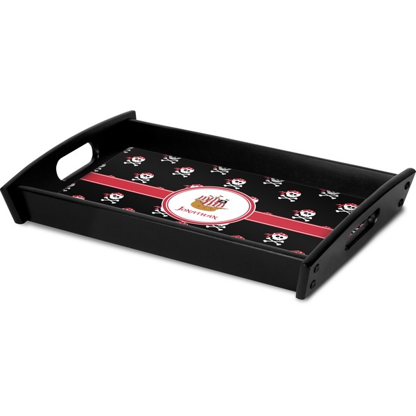 Pirate Serving Tray Black - Corner