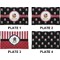 Pirate Set of Rectangular Dinner Plates (Approval)