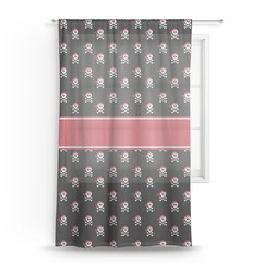 Pirate Sheer Curtain - 50"x84" (Personalized)