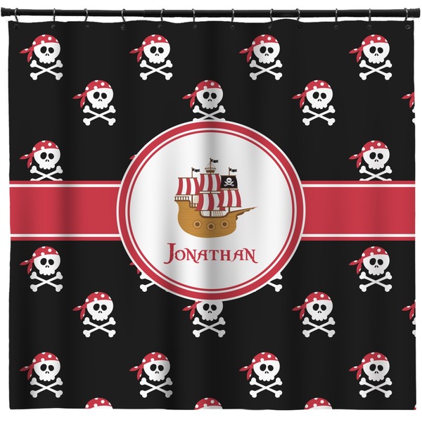 Custom Pirate Shower Curtain - Custom Size (Personalized)