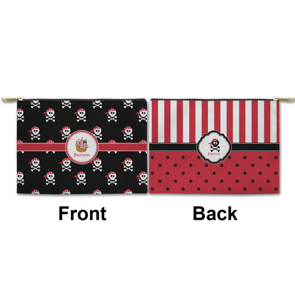 Pirate Small Zipper Pouch Approval (Front and Back)