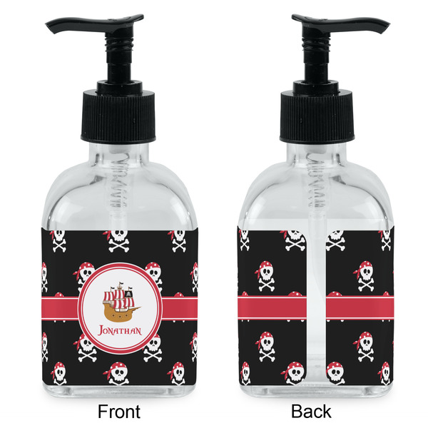 Pirate Glass Soap/Lotion Dispenser - Approval