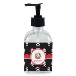Pirate Glass Soap & Lotion Bottle - Single Bottle (Personalized)