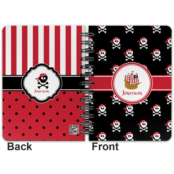 Pirate Spiral Journal 5 x 7 - Apvl