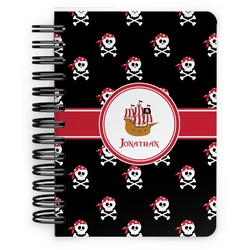 Pirate Spiral Notebook - 5x7 w/ Name or Text