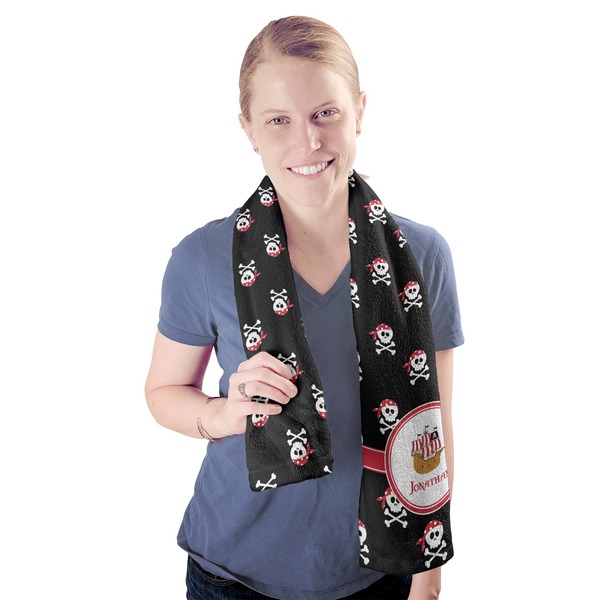 Pirate Sport Towel - Exercise use - Model