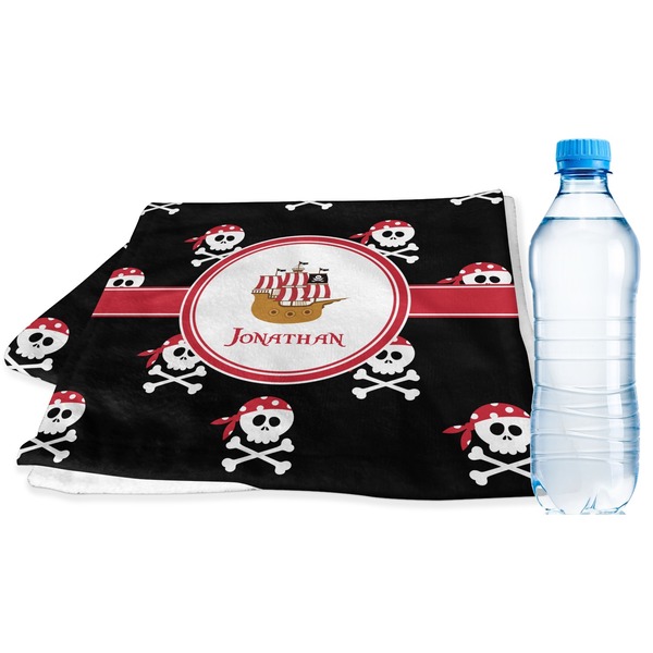 Custom Pirate Sports & Fitness Towel (Personalized)