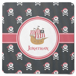Pirate Square Rubber Backed Coaster (Personalized)