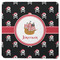 Pirate Square Rubber Backed Coaster (Personalized)