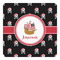 Pirate Square Decal - Small (Personalized)
