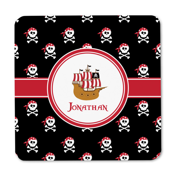 Pirate Square Fridge Magnet - FRONT