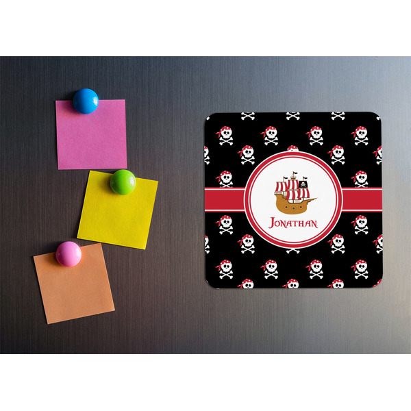 Pirate Square Fridge Magnet - LIFESTYLE
