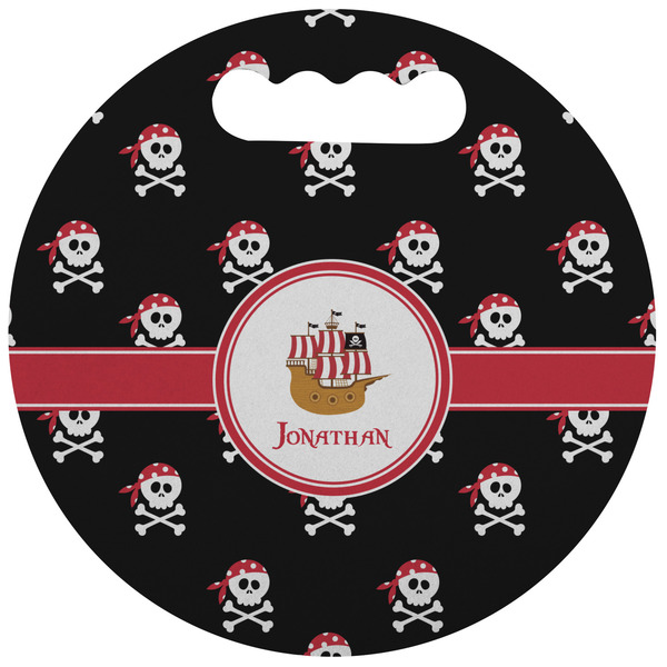 Custom Pirate Stadium Cushion (Round) (Personalized)