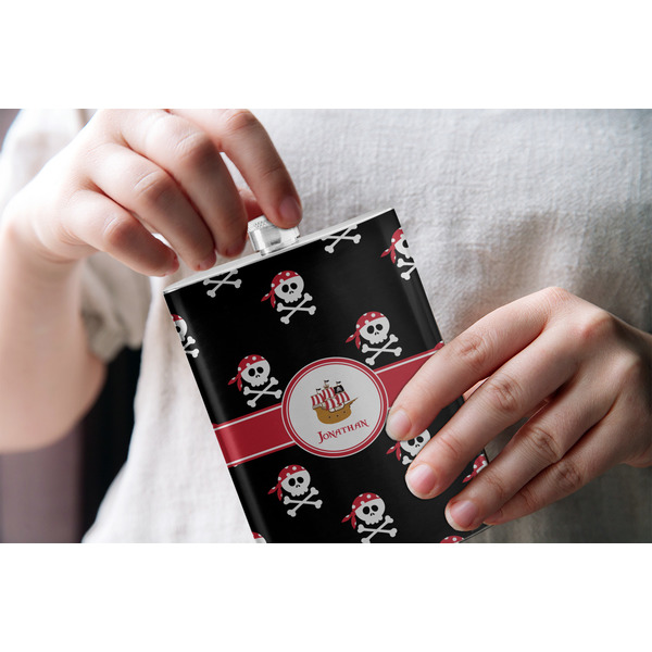 Pirate Stainless Steel Flask - LIFESTYLE 1