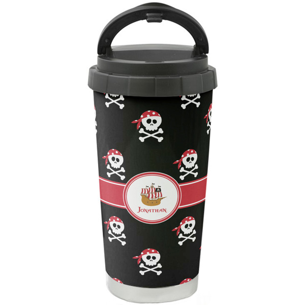 Custom Pirate Stainless Steel Coffee Tumbler (Personalized)